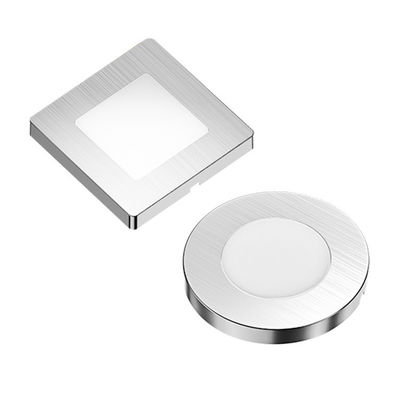 Encasillado / montado en la superficie de la lámpara de reflejo del gabinete LED redondo luz de disco con cubierta magnética