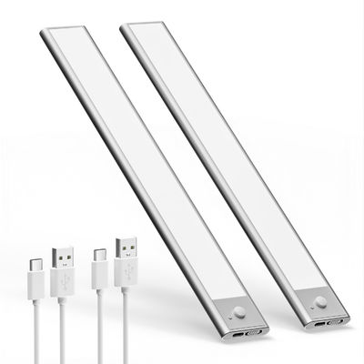USB debajo del gabinete panel de luz sensor de movimiento interior de alumbrado del armario