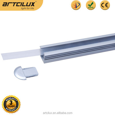 12 V de luz de banda de gabinete estándar 90lm de color blanco de emisión longitud ajustable