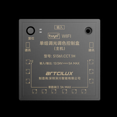 Control inalámbrico LED Receptor Switch Sensor Controller de sintonización CCT con atenuación de 2,4 GHz