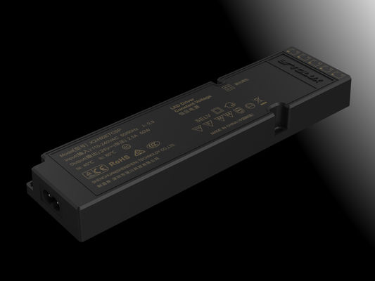 ETSC 60W-24V controlador LED de voltaje constante ultra delgado para el ajuste de tiempo y CCT