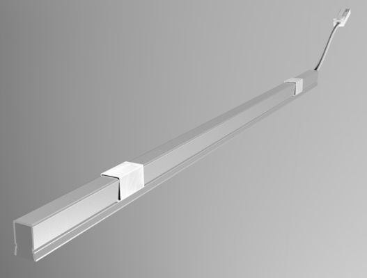 A220T Ultra delgada de banda reprimida de aluminio ligero silicona CRI> 90 3000/4000/6500k DC12V 6W/M 2010beads/192PCS/M longitud del cable 1500mm